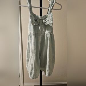 Cat & Jack Light Green Kids Dress with Embroidery